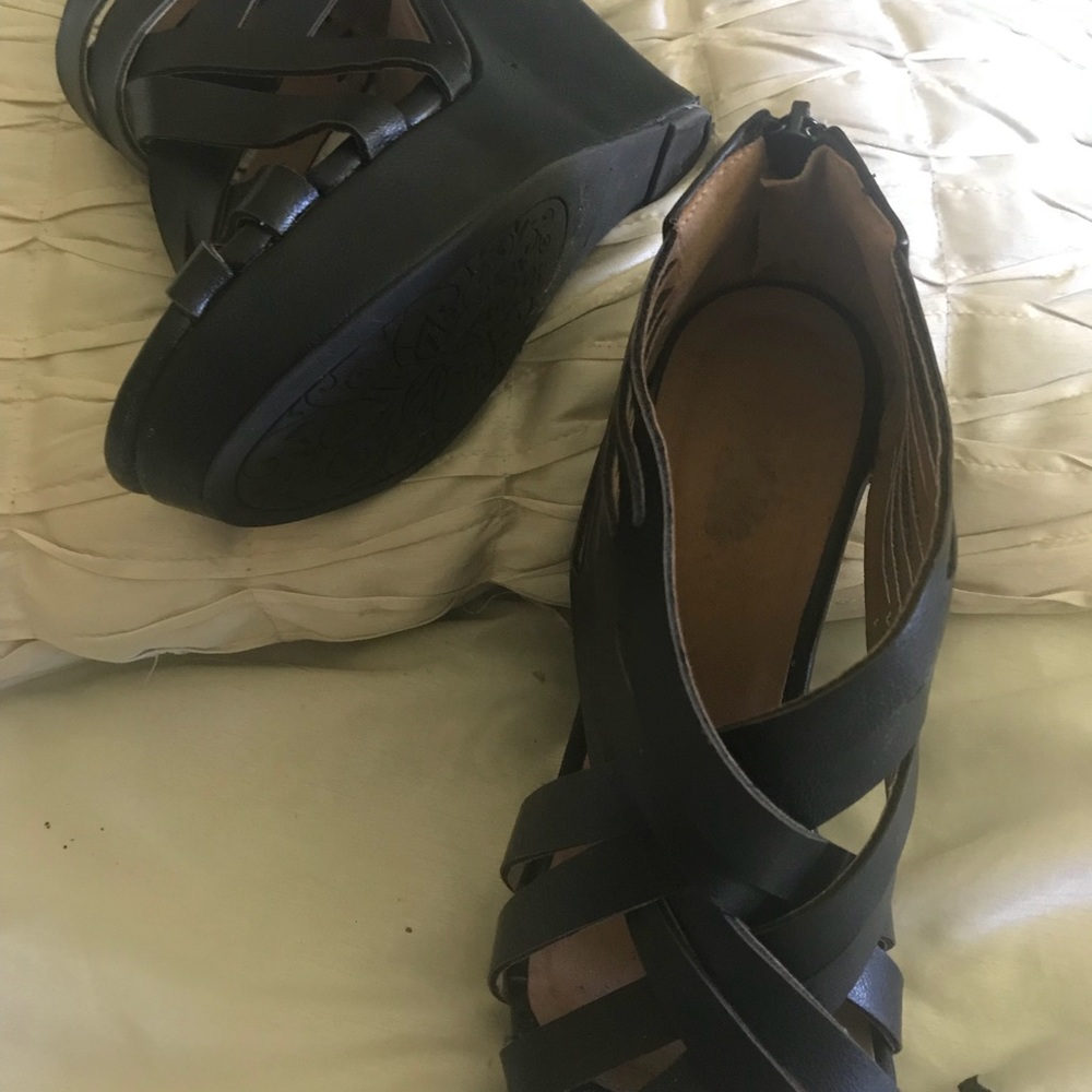 Charlotte Russ Women’s Black Wedges